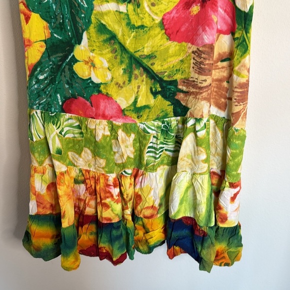 Jams World 50 Years Floral Mini Dress Florabunda Size Large - Picture 6 of 7